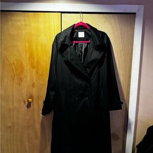 Primark Trendy Black Trench Coat